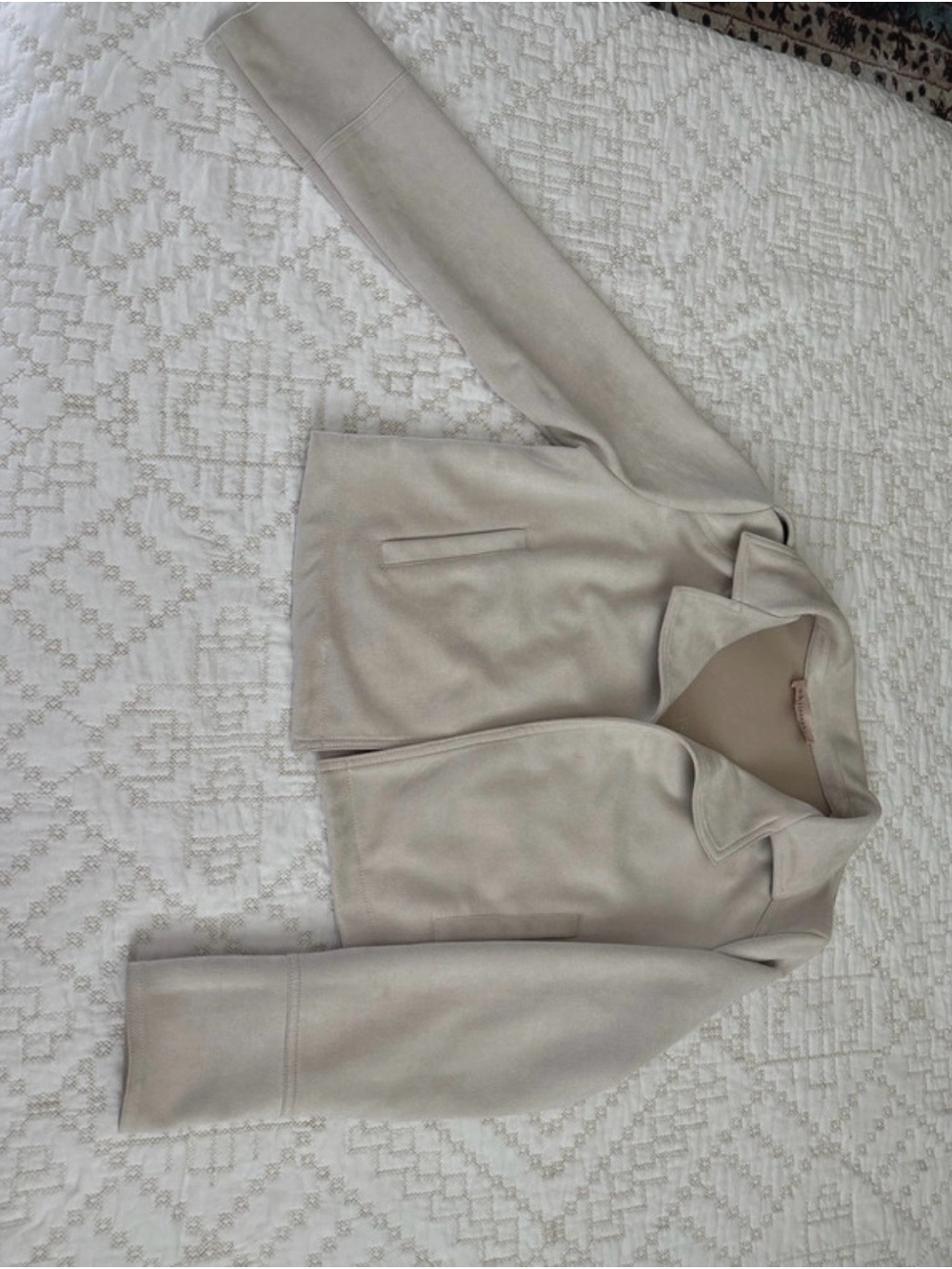 Philosophy Soft Beige Women's Blazer Jacket